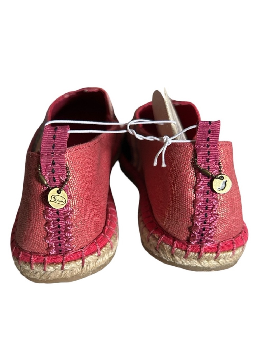Sakroots Ella Orchid One World Espadrilles Flats NWT in Pink Purple Print Size 9 - Picture 3 of 7
